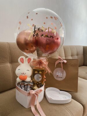 BOX HEART FELIZ DIA MI AMOR
