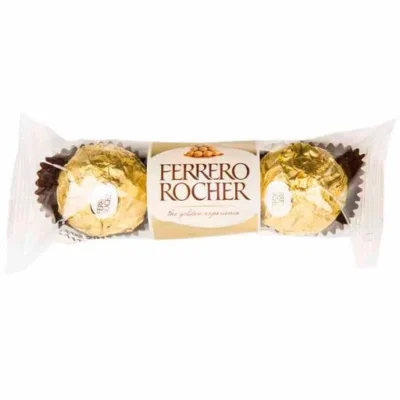 FERRERO ROCHER Chocolate y Avellanas x 3und